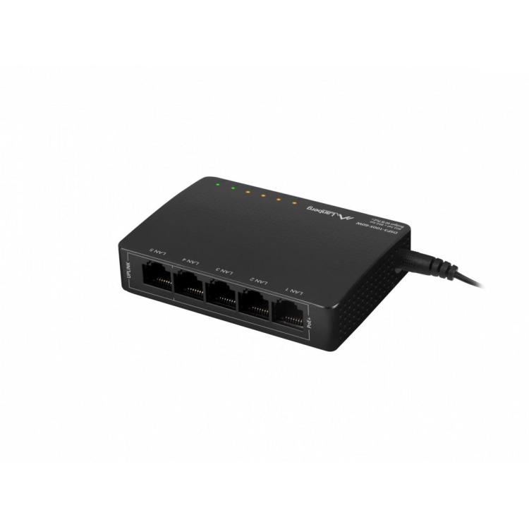 Switch POE + Desktop 5 port 1GB DSP3-1005-60W