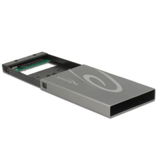 Obudowa HDD/SSD zewnętrzna SATA 2.5 USB-C 3.1 szara