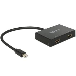 Splitter Video Displayport mini 1.2 - 2x HDMI 4K