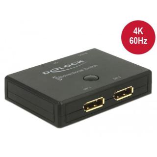 Switch Video 2x Displayport 1.2 dwukierunkowy