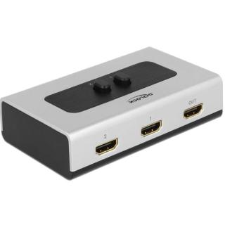 Switch Video 2x HDMI szary