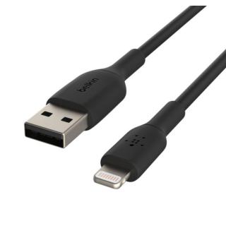 Kabel USB-A do Lightning 15cm czarny