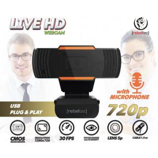 Kamera Internetowa Live HD, typ sensora CMOS 1/4"...