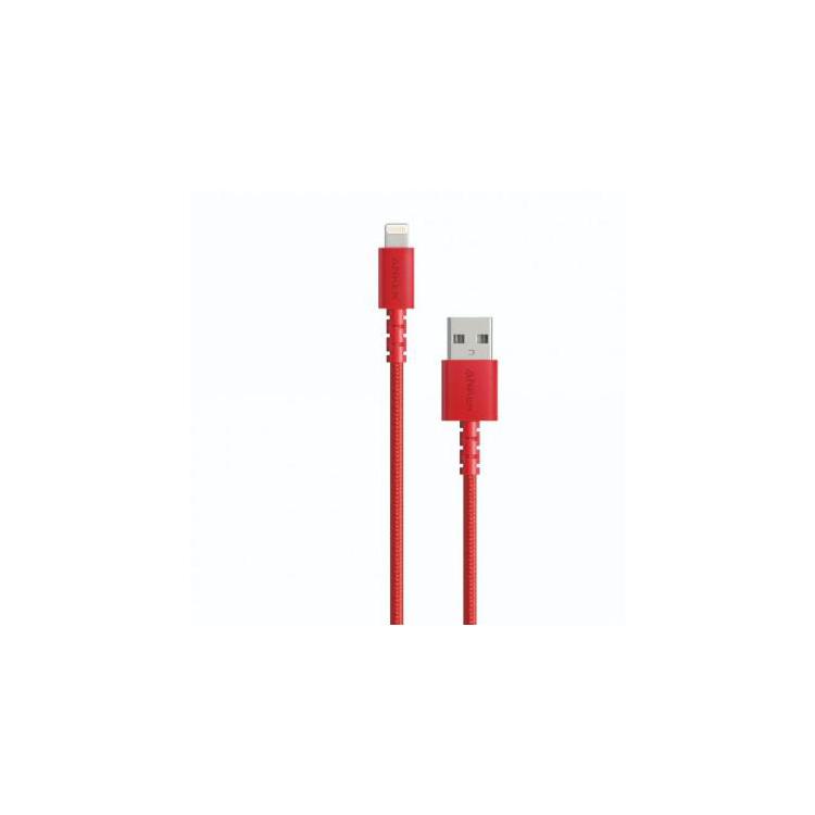 Kabel PowerLine Select+ USB-A - LTG 3ft czerwony