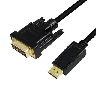 Kabel DisplayPort 1.2 do DVI 5m Czarny