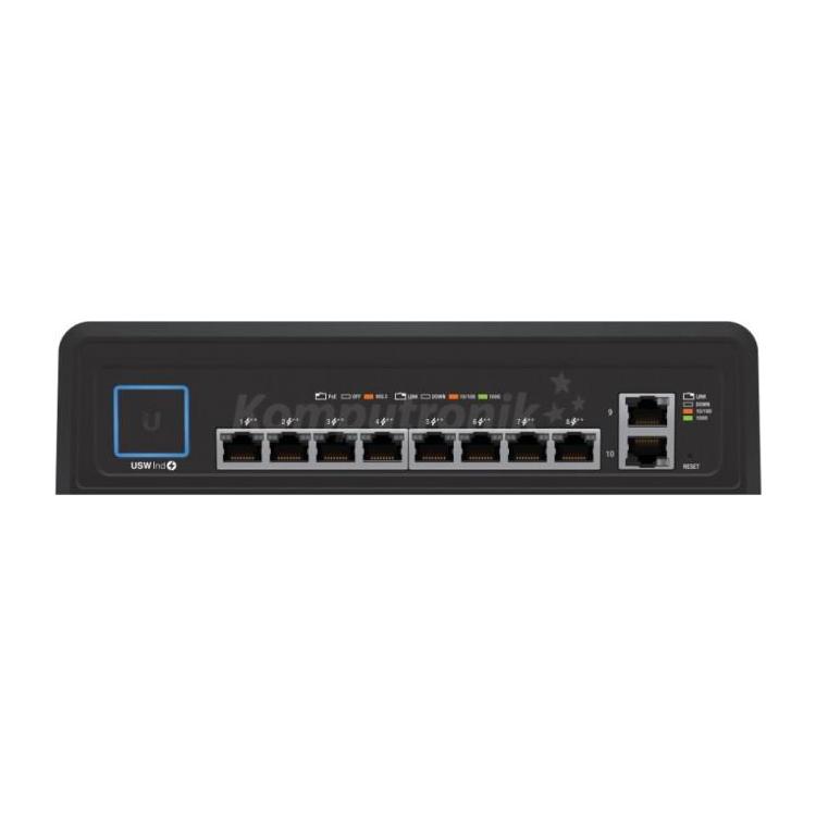 Switch 8x1GbE PoE 2xDat USW-Industrial