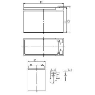 Akumulator SSB SBL 12V 9-12L T/AK-12009/0710-T2