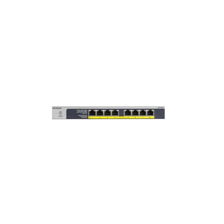 Switch GS108LP 8xGE PoE/PoE+