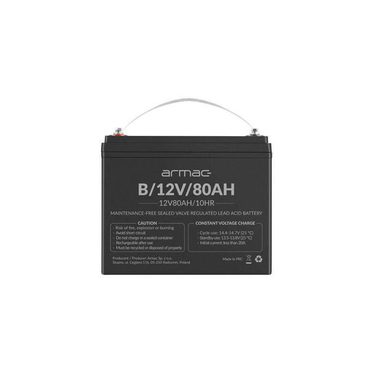 Akumulator 12v agm 12v 80ah uniwersalny B/12V/80AH