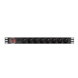 Listwa zasilająca rack PDU 19 cali 1U 16A 8X 230V PL 2...