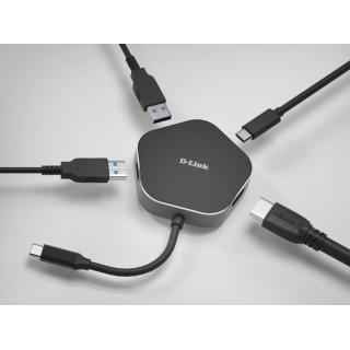 D-Link DUB-M420 HUB USB-C USB 3.0 HDMI