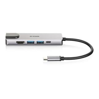 D-Link DUB-M520 HUB USB-C USB 3.0 HDMI