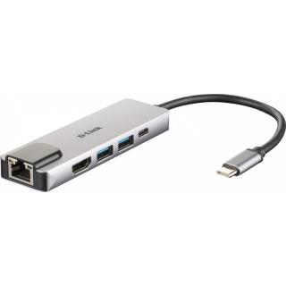 D-Link DUB-M520 HUB USB-C USB 3.0 HDMI