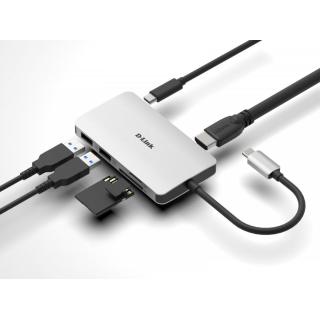 D-Link DUB-M610 HUB USB -C USB 3.0 HDMI