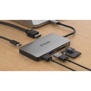 D-Link DUB-M610 HUB USB -C USB 3.0 HDMI