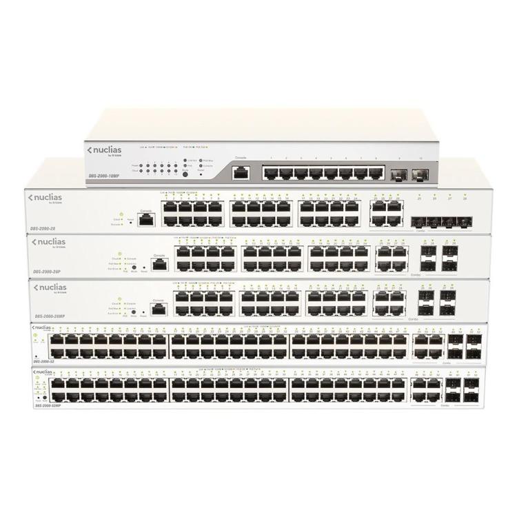 D-Link DBS-2000-52MP Sw itch 48PoE+ 4SFP