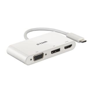 Adapter DUB-V310 HUB USB-C to HDMI/VGA/DisplayPort