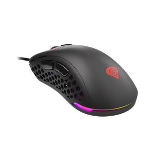 Mysz Xenon 800 lekka 16000 DPI podświetlenie RGB dla graczy lekka Czarna