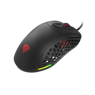 Mysz Xenon 800 lekka 16000 DPI podświetlenie RGB dla graczy lekka Czarna