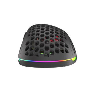 Mysz Xenon 800 lekka 16000 DPI podświetlenie RGB dla graczy lekka Czarna