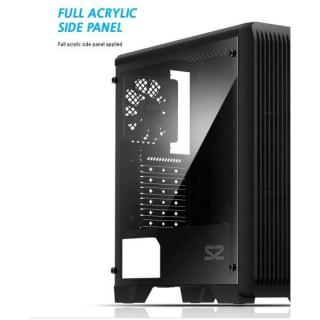 Obudowa S2 ATX Mid Tower PC Case 120mm fan