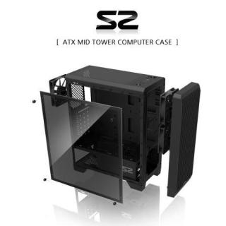 Obudowa S2 ATX Mid Tower PC Case 120mm fan