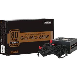 Zasilacz GigaMax 650W 80+ BRONZE EU ZM650-GVII