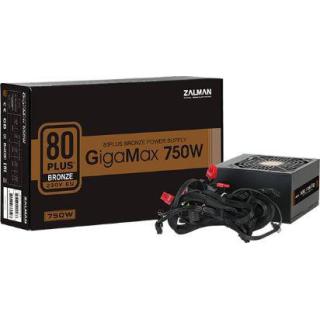 Zasilacz GigaMax 750W 80+ BRONZE EU ZM750-GVII