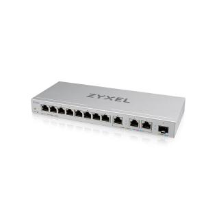 Przełącznik zarządzalny XGS1250-12, 12-Port Gigabit webmanaged Switch with 8 port 1G + 3-Port MultiGig 1/2.5/5/10G + 1-Port SFP+