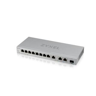 Przełącznik zarządzalny XGS1250-12, 12-Port Gigabit webmanaged Switch with 8 port 1G + 3-Port MultiGig 1/2.5/5/10G + 1-Port SFP+