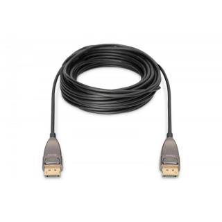 Kabel połączeniowy hybrydowy AOC DisplayPort 1.4 8K/60Hz UHD DP/DP M/M 10m Czarny