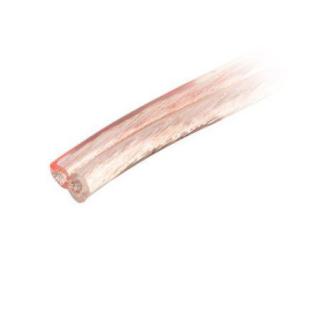 Kabel głośnikowy 2x4.0mm2 25m przezroczysty