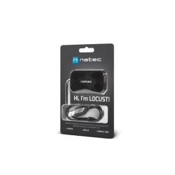 Hub USB Natec NHU-0647 LOCUST 4xUSB 2.0 czarny