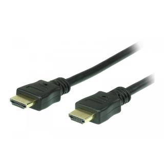 Kabel 3M HDMI 2.0 M/M 30AWG złoty czarny