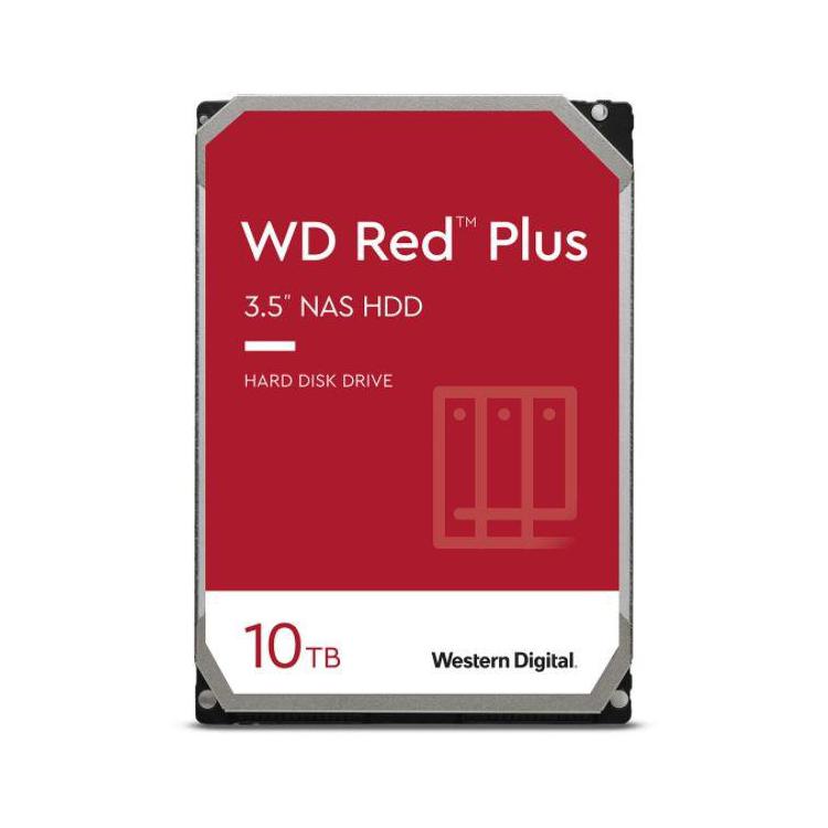 Dysk HDD Red Plus 10TB 3,5'' CMR 256MB/7200RPM Class