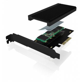 Karta PCI na M.2 SSD NVMe IB-PCI208-HS z radiatorem