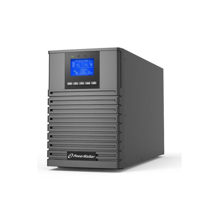 UPS POWERWALKER ON-LINE 1/1 fazy 1000VA ICT IOT PF1 USB/RS-232, 4X IEC C13, C14 EPO, wolnostojący