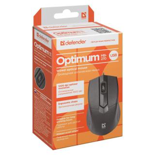 Mysz przewodowa, optyczna, OPTIMUM MB-270