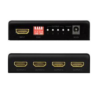 Splitter 4xHDMI 4K, 60Hz, EDID