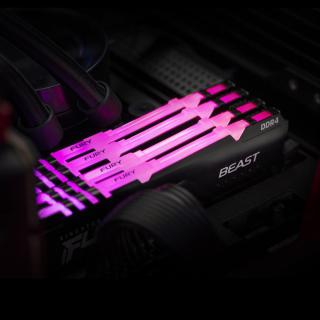 Pamięć DDR4 FURY Beast RGB 8GB(18GB)/2666 CL16