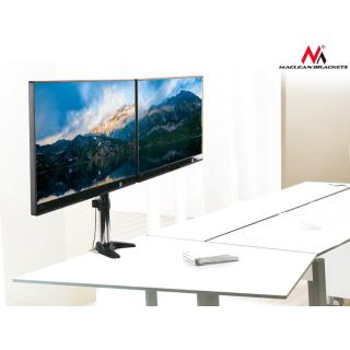 Uchwyt biurkowy do dwóch monitorów LCD MC-714 13-27" 8kg...