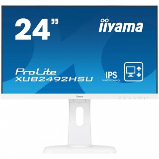 Monitor 23.8 cala XUB2492HSU-W1 IPS,HDMI,DP,USB,Biały,PIVOT