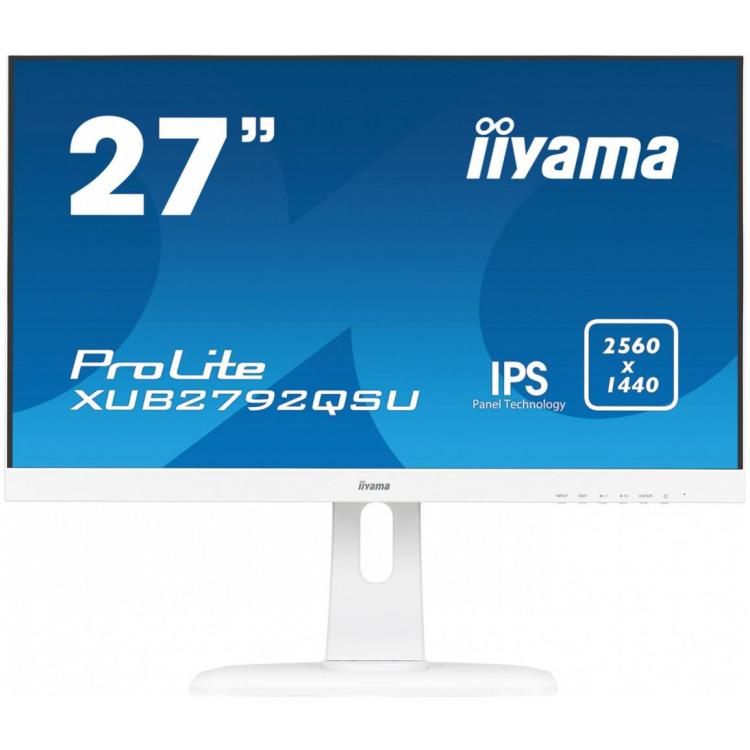 Monitor 27 XUB2792QSU-W1 IPS,WQHD,PIVOT,HDMI,DP,USB, BIALY.