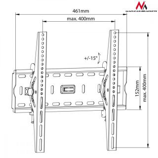 Uchwyt do TV 26-55 cali MC-778 do 45 kg