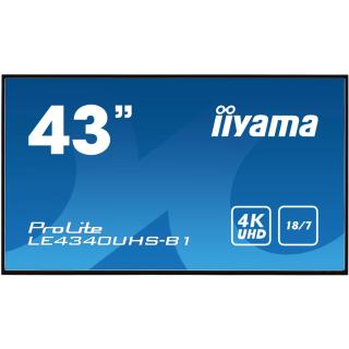 Monitor 43 LE4340UHS-B1 4K,18/7,LAN,AMVA3,USB,HD