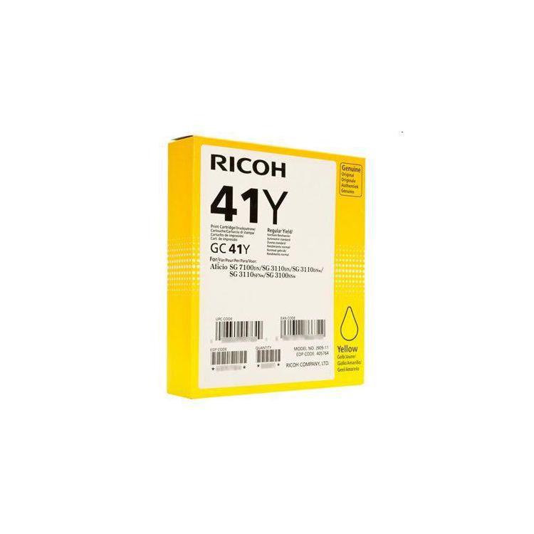 Ricoh Print Cartridge GC 41Y