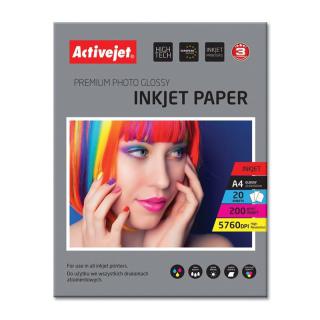 Activejet AP4-200G20 Papier fotograficzny błyszczący (A4...