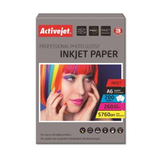 Activejet AP6-260GR200 Papier fotograficzny błyszczący...