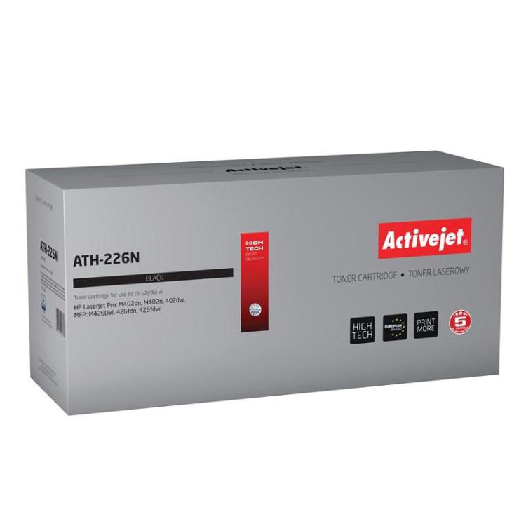 Activejet ATH-226N Toner (zamiennik HP 226A CF226A Supreme 3100 stron czarny)