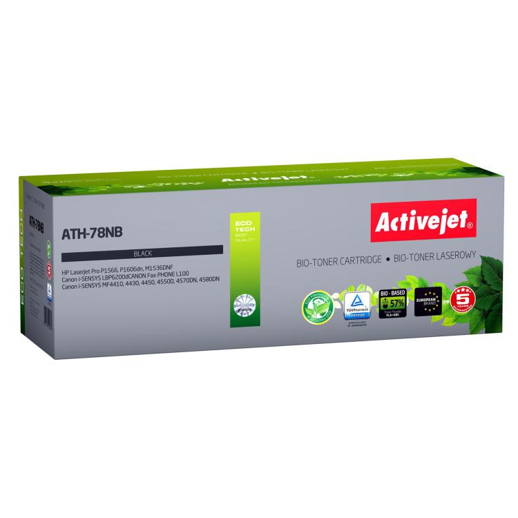 BIO Activejet ATH-78NB Toner (zamiennik HP 78A CE278A, Canon CRG-728 Supreme 2500 stron czarny). ECO Toner. Proszek w tonerze